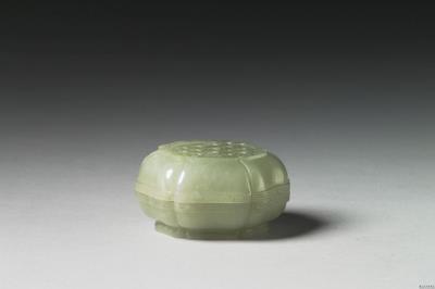 图片[2]-Jade container, Qing dynasty (1644-1911)-China Archive